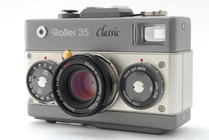 [ Top MINT ] Rollei 35 Classic Titanium Film Camera Sonnar 40mm F2.8 From  JAPAN - Picture 1 of 10
