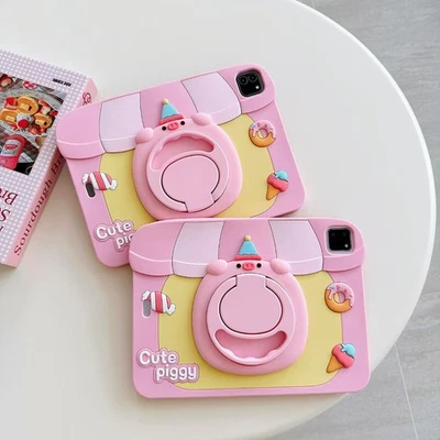 Cute Kid Stand Case Cover For iPad 11th A16 10th 10.9" 9 8 mini 7 6 Air Pro - Image 1 of 4