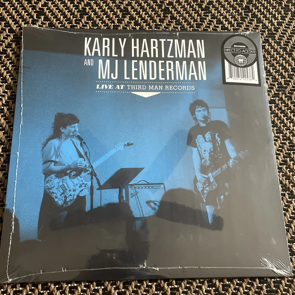 Karly Hartzman MJ Lenderman Live At Third Man Records Wednesday RSD Blue Vinyl - Image 1 of 2