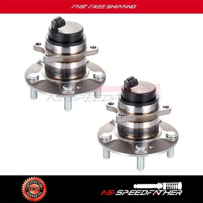 For Kia Forte 2010 2011-2013 Rear Left & Right Wheel Hub Bearings Assembly Pair - Image 1 of 4