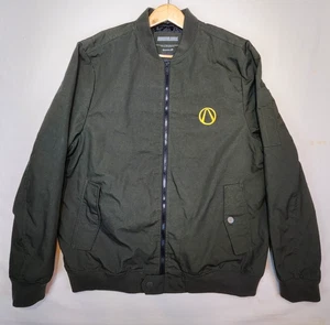 Borderlands Bomber Full Zip Jacket Men Large Green Vault Hunters Gearbox 2022 2K - Picture 1 of 17