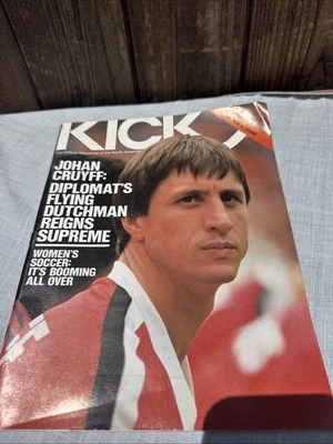 Kick Magazine Soccer NASL 7/2/80 San Diego Soccers vs Chicago Sting Johan Cruyff - Image 1 of 4