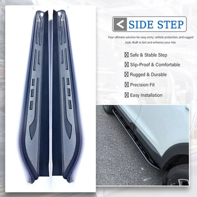 Se adapta a Cadillac XT-5 2016-2025 estribo fijo estribo lateral barras Nerf Foto 1 de 4