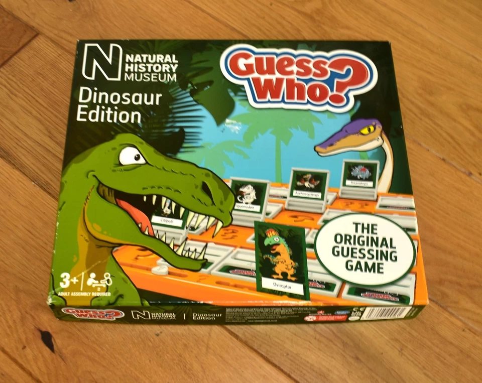 Guess Who Dinosaur Edition - Natural History Museum (Hasbro 2022), Complete - Image 1 of 4