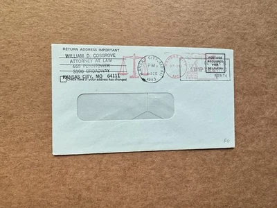 US Law Thematic Meter Cover (50) +1983 Attorney at Law =William Cosgrove +Symbol - Image 1 of 2