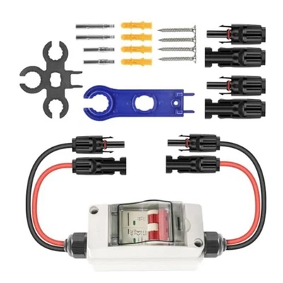 防水设计 高效能性能 极端天气条件 维护任务 DC500V Switch Circuit Breaker High Current Rating - Image 1 of 4