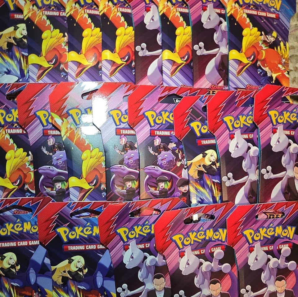 20x Pokémon Scarlet & Violet Destined Rivals Sleeved Booster Packs -New & Sealed - Image 1 of 1