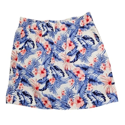 Юбка женская Napa Valley из льняной смеси с тропическим цветочным узором средний размер - Изображение 1 из 4