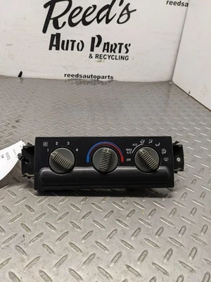 Temperature Control With AC Manual Control Fits 98 BLAZER S10/JIMMY S15 1170339 - Image 1 of 4
