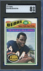 1977 Topps #360 Walter Payton SGC 8 HOF Chicago Bears "Sweetness" Legendary RB - Bild 1 von 2