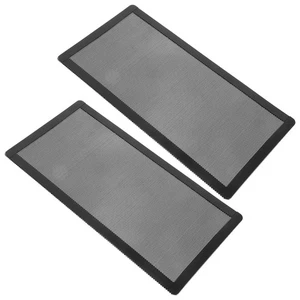 2 Pcs Schutzabdeckung Des Staubsicheren Mesh -Lüfters Computerlüftergrills - Afbeelding 1 van 12