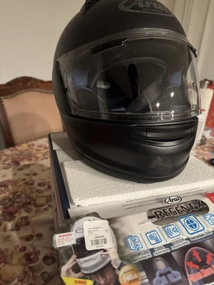 ARIA Regent x Frost Black Size Small Motorcycle Helmet - Image 1 of 4