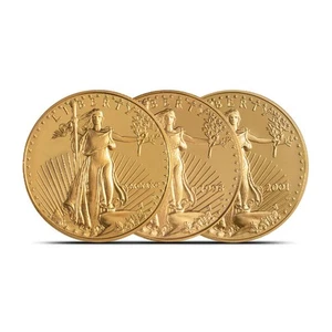 1/2 oz Proof American Gold Eagle Coin (Random Year, Capsules Only) - Picture 1 of 2
