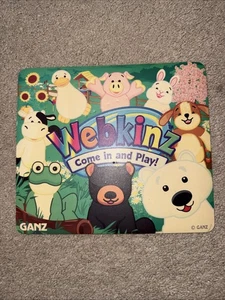 Webkins Come In And Play Animals Friends Retro Office Mouse Pad 1/4 Thick 8x9 In - Picture 1 of 2