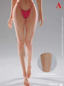 Busto medio del cuerpo sin costuras Verycool VCD02 1/6 en stock (pies desmontables) #pálido - Imagen 1 de 7