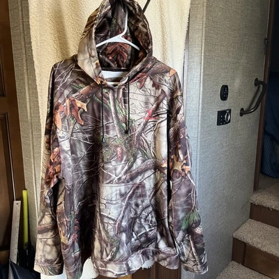 Chaqueta Pullover Huntworth Unisex Camuflada Caza Oaktree EVOSz 2XL Cremallera en la Manga Foto 1 de 4