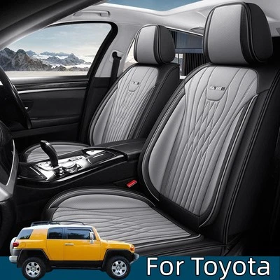 Juego completo de 5 asientos de cuero PU para Toyota FJ Cruiser Tacoma Land Cruiser Foto 1 de 4