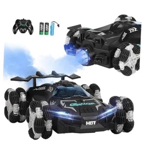 Remote Control Car,Rc Car with Light & Music & Spray, 1:12 Scale Remote - Picture 1 of 7