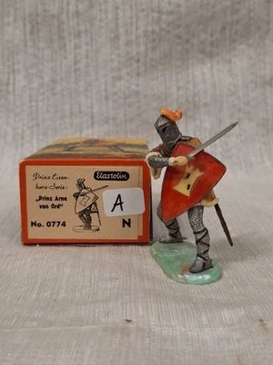 Composición Elastolina Príncipe Arn de Orden Nº Soldado de juguete alemán 0774A con caja Foto 1 de 4