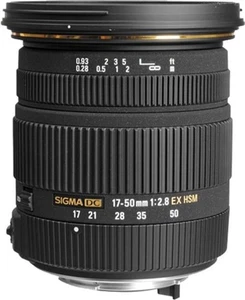 Sigma 17-50mm f2.8 EX DC HSM Pentax Photography Camera Lens - Picture 1 of 1