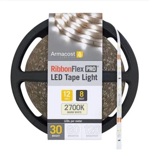 RibbonFlex Pro 8.2 ft. LED Tape Light 30 LEDs/m Soft White (2700K) - Picture 1 of 3