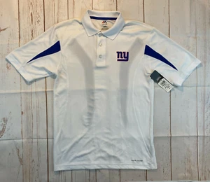New York Giants NFL Herren Cool Base Performance Golf Polo Shirt Small Neu mit Etikett weiß - Bild 1 von 8