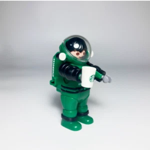 PLAYMOBIL X STARBUCKS Korea Limited Edition Astronaut LEO Figure 70526 - Picture 1 of 5