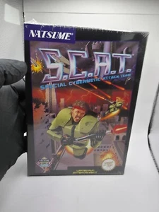 S.C.A.T. Special Cybernetic Attack Team NES SCAT edizione limitata sigillato carrello verde - Foto 1 di 6