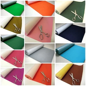 £6.99/m Plain Self Adhesive Backed Baize Felt Arts & Craft Fabric M1467 Lot 1 - Picture 1 of 35