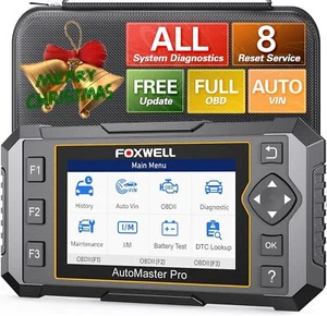 FOXWELL NT624 Elite SAS TPS Oil EPB BRT Reset ODB2 Scanner All System Scan Tool - Foto 1 di 9