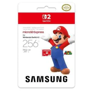 Tarjeta Samsung 256 GB Micro SD Express - Almacenamiento ultrarrápido para Nintendo Switch 2 - Imagen 1 de 2