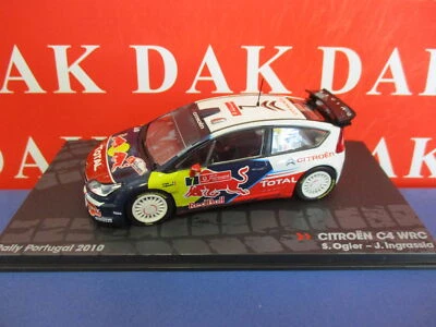 Die cast 1/43 Modellino Auto Citroen C4 WRC N7 Rally Portogallo 2010 S. Ogier - Immagine 1 di 4