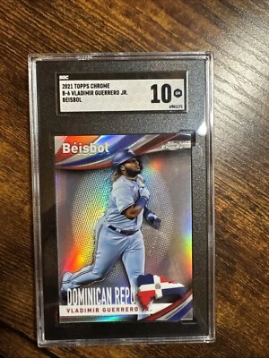 2021 Topps Chrome - Beisbol #B-6 Vladimir Guerrero Jr. SGC 10 - Image 1 of 3
