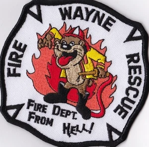 Wayne Fire Rescue MI Fire Patch   - Picture 1 of 1