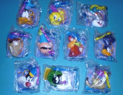 Subway 1999 - Mil-Looney-Um Clip-Ons - Juego completo de 10 MIP Foto 1 de 4