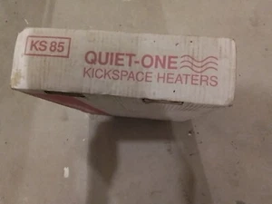 VRV KS 85 Products Quiet-One Toe Kickspace Heater, 2 fan speed settings. - Picture 1 of 8