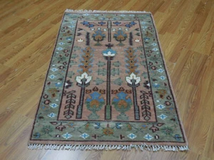 Anatolian Rug,Oushak Turkish Ushak Rug,Contemporary Oushak Rug 3x5 Ft - Picture 1 of 15