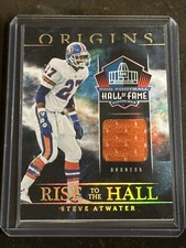 2023 Panini Origins Steve Atwater Rise To The Hall Patch /99 Broncos Legend