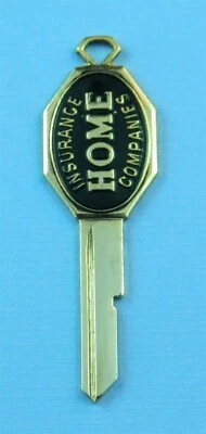 Chevrolet Blazer Gold Tone 1967 1971 1975 1979 1983 1984 1985 A Key Blank - Image 1 of 2