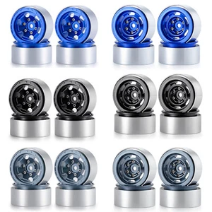 Kit 4 pezzi cerchi ruota Beadlock 1.0 per auto Traxxas TRX4M 1/18 1/24 RC assiale SCX24 - Foto 1 di 19