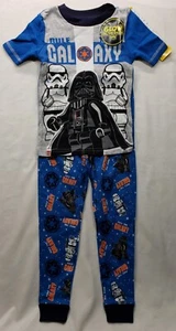 Lego Star Wars "Rule The Galaxy" Glow In The Dark Pajama Set Boys' Size 4/New - Picture 1 of 8