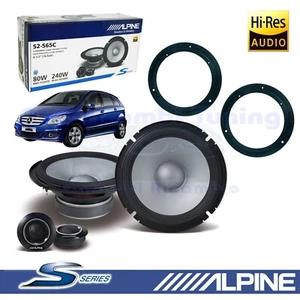 Cajas Alpine S2-S65C Altavoces De 2 Vías 165Mm 240W Para MERCEDES CLASE B W245 - Imagen 1 de 9
