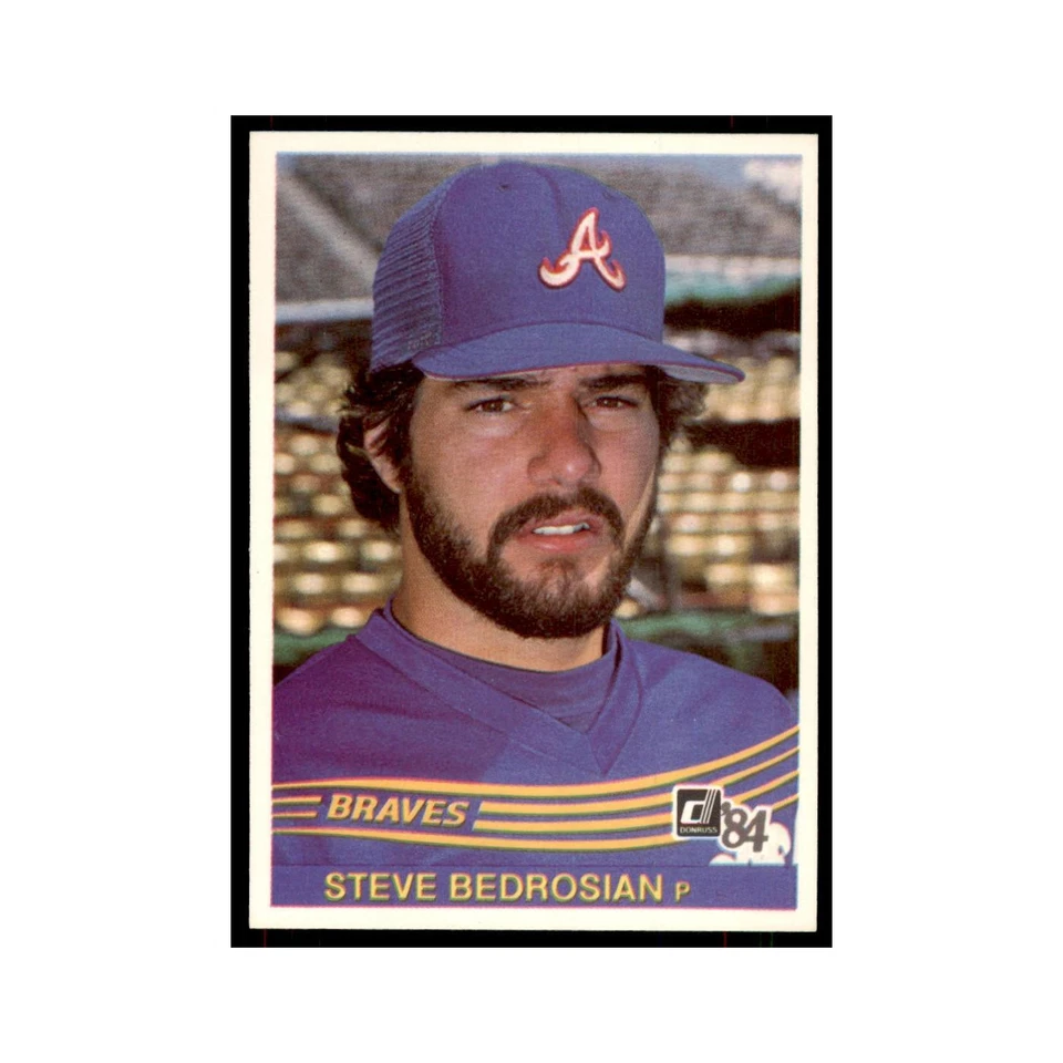 Steve Bedrosian 1984 Donruss #565 Atlanta Braves Baseball Card NM - Image 1 of 3