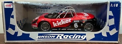 Anson Racing 1:18 Kicker Renault Sport Spider Diecast Car Vehicle Race New AS - Image 1 of 3