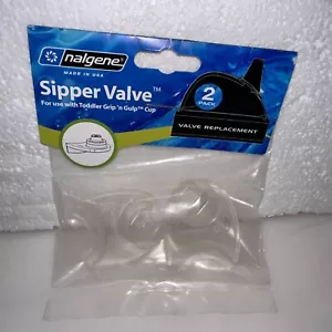 Valvola di ricambio Nalgene Grip-N-Gulp (confezione da 2), trasparente nuova - Foto 1 di 2