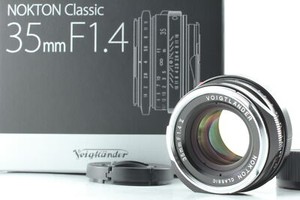 [Top MINT in Box] Voigtlander NOKTON Classic 35mm F1.4 II MC VM From JAPAN