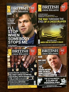 British Chess Magazine Jan 2023 - April 2023 Lot Of 4 New! Publications - Picture 1 of 1