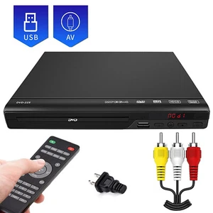 720p DVD Player All Region Free DVD CD USB Player with AV+RCA Output 2024 N1B4 - Picture 1 of 12