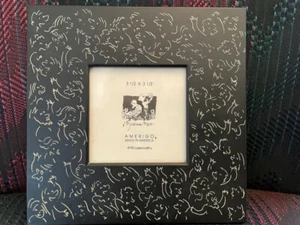 Zirkus LASERCRAFT Wooden 3.5 x 3.5 PHOTO FRAME Free-standing by Amerigo 1994 - Picture 1 of 7