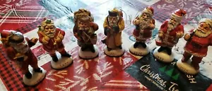 7 recuerdos antiguos de Papá Noel reproducción adornos navideños Corea - Imagen 1 de 9